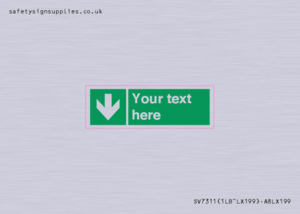 Custom Safe Condition Down arrow